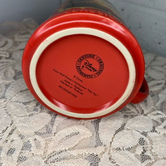 Disney Tinkerbell Red Ceramic Coffee Mug Cup - Picture 6 of 8